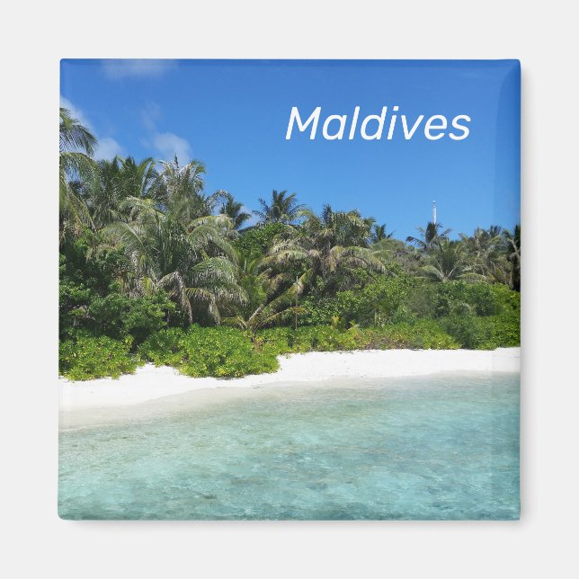 Maldives Magnet (Framsidan)