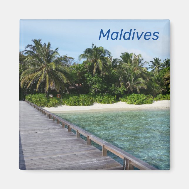 Maldives Magnet (Framsidan)