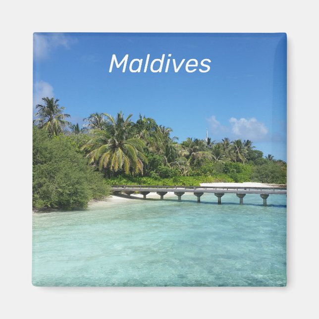 Maldives Magnet (Framsidan)