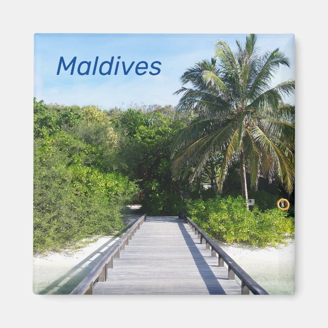 Maldives Magnet (Framsidan)