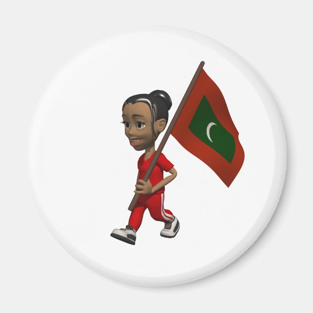 Maldives Magnet (Framsidan)