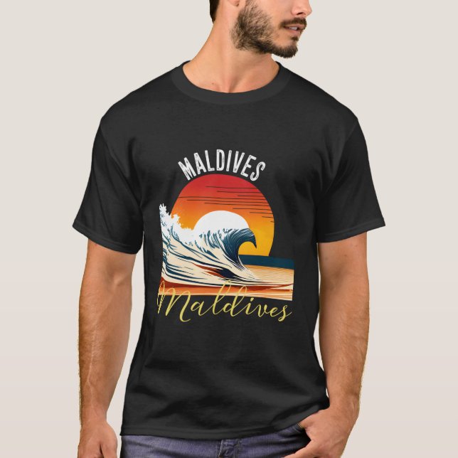 Maldives Maldives T Shirt (Framsida)