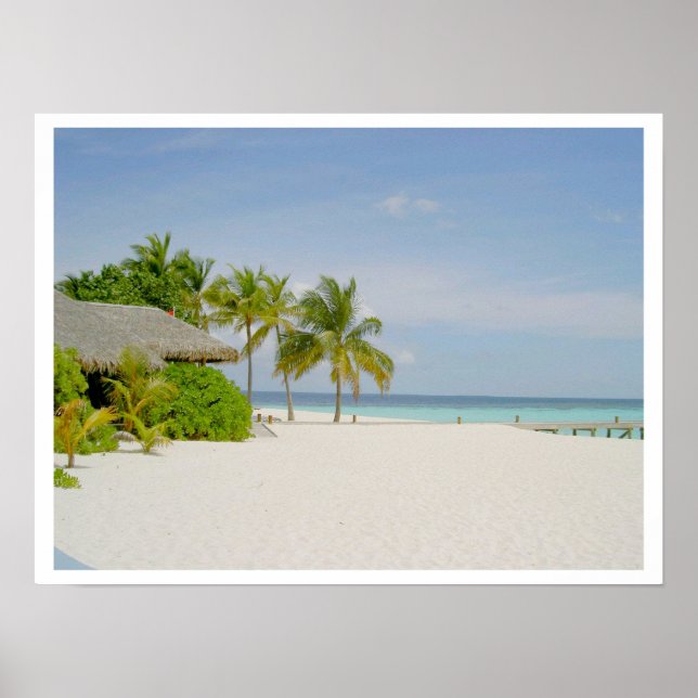 Maldives Solitude Poster (Framsidan)