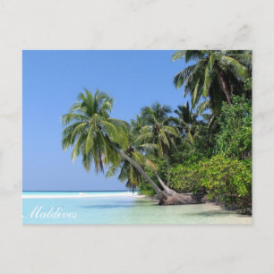 Maldives - vykort för Athuruga-ön