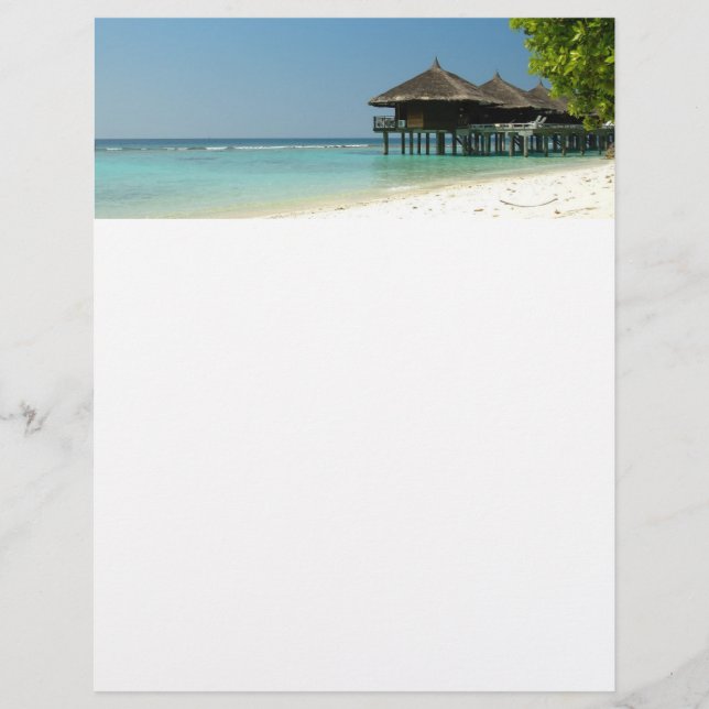 Maldivianresort Reklamblad (Framsidan)