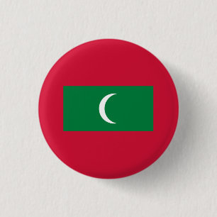 Maldiviska Flagga, Maldivernas Flagga Knapp
