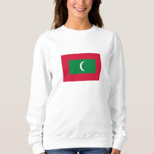 Maldiviska flaggan t shirt