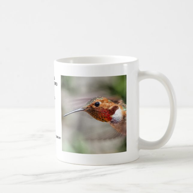 Male Allens Hummingbirdmugg Kaffemugg (Höger)