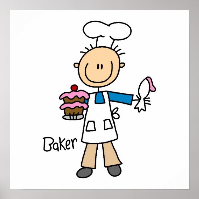 Male Baker Poster (Framsidan)
