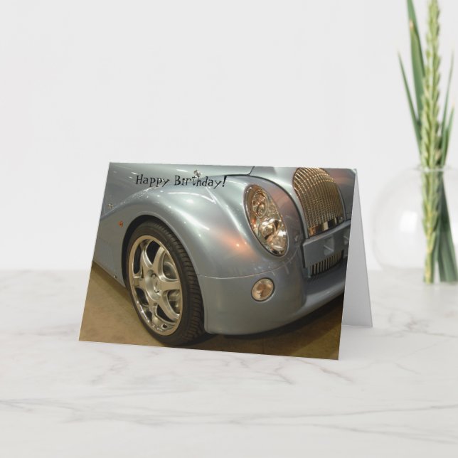 Male Birthday Card Kort (Framsida)