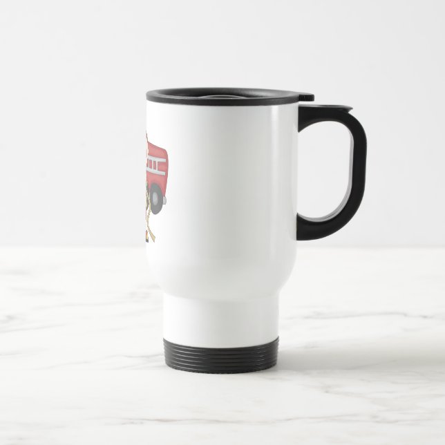 Male brandmanT-tröja och gåvor Resemugg (Höger)