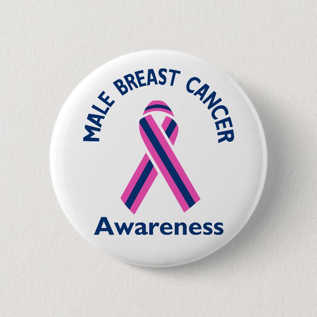 Male Breast Cancer Knapp (Framsida)
