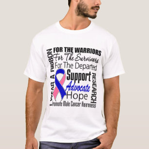 Male bröstcancer ha på sig jag en bandTRIBUTE T-shirt