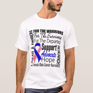 Male bröstcancer ha på sig jag en bandTRIBUTE T-shirt