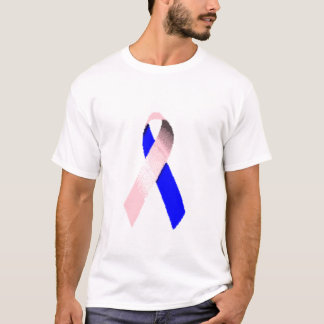 Male bröstcancerbandskjorta tröja