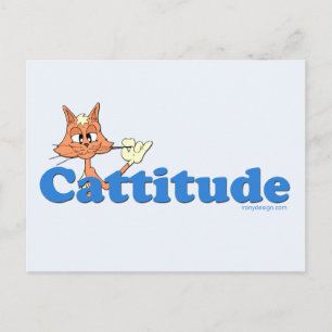 Male Cattityt Vykort