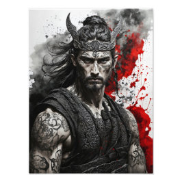 Male Celtic Warrior A Fototryck