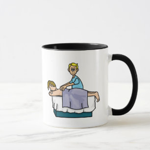 Male Chiropractor eller Masseuse Mugg