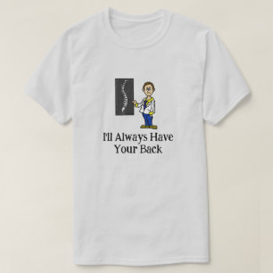 Male Chiropractor eller spinalkirurgi T-Shirt