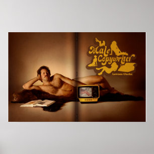 Male Copywriteraffisch Poster