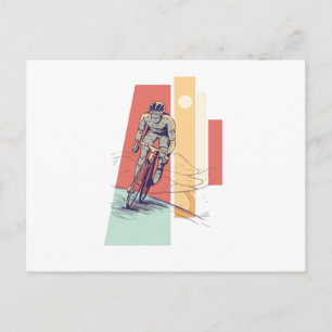 MALE CYCLIST VYKORT