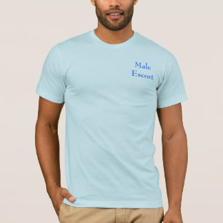 Male eskort tee shirt
