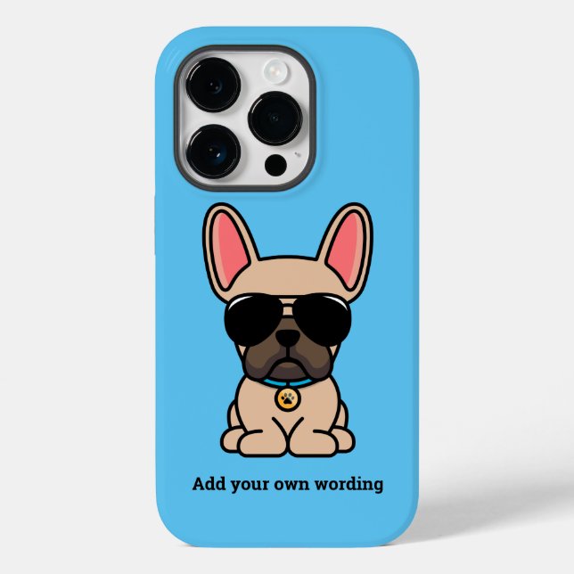 Male Fawn Fransk Bulldog Fodral-Mate iphone case (Baksida)