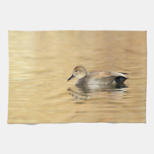 Male Gadwall Anka Kökshandduk