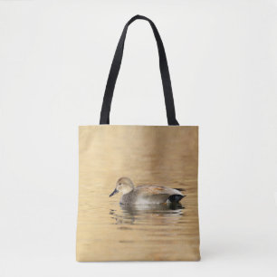 Male Gadwall anka Tygkasse