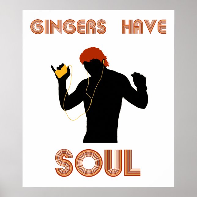 Male Gingers har Soul Poster (Framsidan)