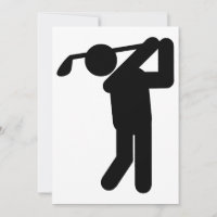 Male Golfer - Golf Symbol