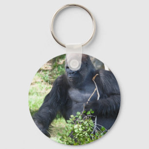 Male gorilla nyckelring
