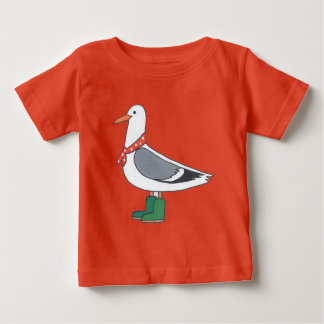 Male Gull - Scarf och Boots T Shirt