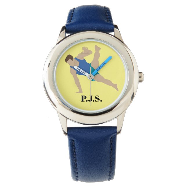 Male Gymnast Armbandsur (Framsida)