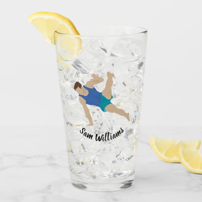 Male Gymnast Glaskopp (Framsida Ice)