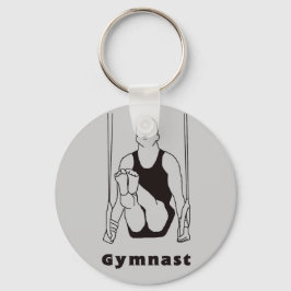 Male Gymnast Keychain Nyckelring