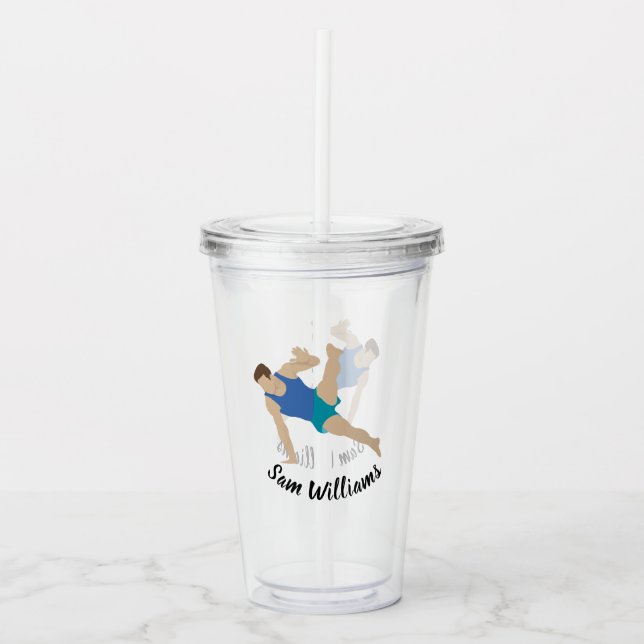 Male Gymnast Take Away Mugg (Framsida)