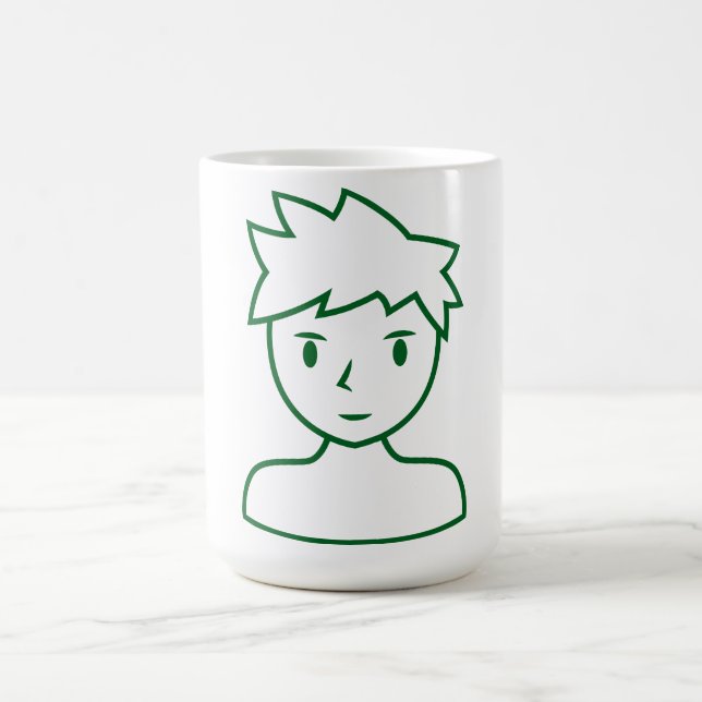 Male Icon Collection Coffee Mugg (Center)