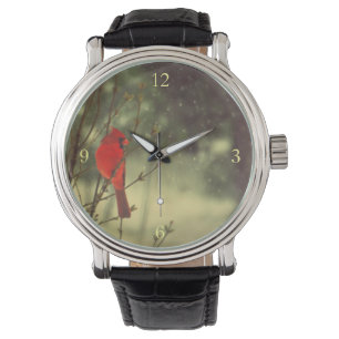 Male kardinal armbandsur