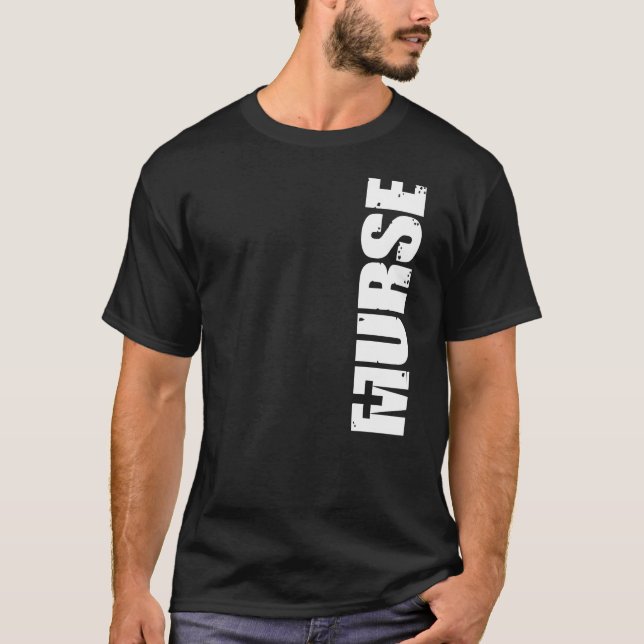Male kor för sjuksköterskaMurse läkarundersökning T Shirt (Framsida)