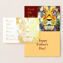 Male Lejon Wildlife Art Far Acronym Fars dag