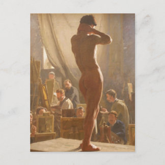Male Nude Model Vykort