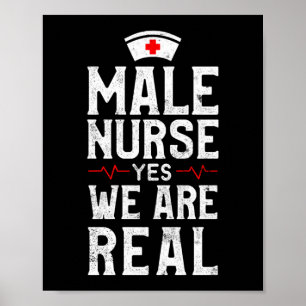 Male Nurse Ja, vi är riktigt fina Murse Male Nurse Poster
