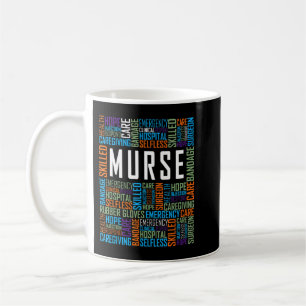 Male Nurse Man Nurse Murse Internationell Nurse Da Kaffemugg