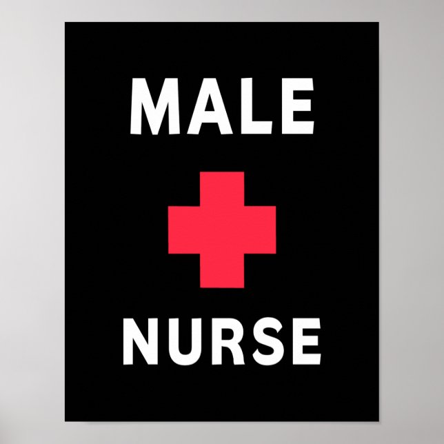 Male Nurse Poster (Framsidan)
