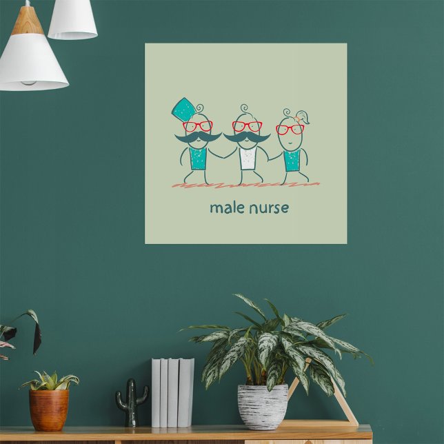 Male Nurse Poster (Skapare uppladdad)