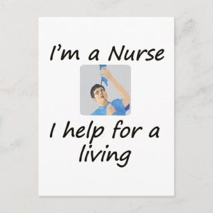 Male Nurse Vykort