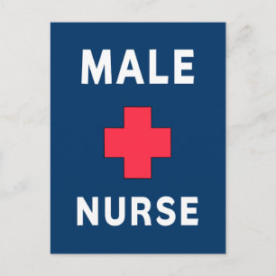 Male Nurse Vykort