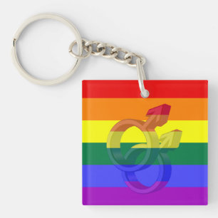 Male par Pride Symbols Rainbow Flagga