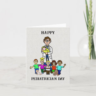 Male Pediatrician - tack för ditt kort